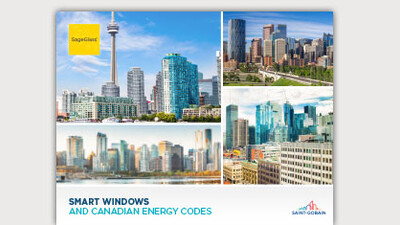 SageGlass smart windows and Canadian energy codes document. 